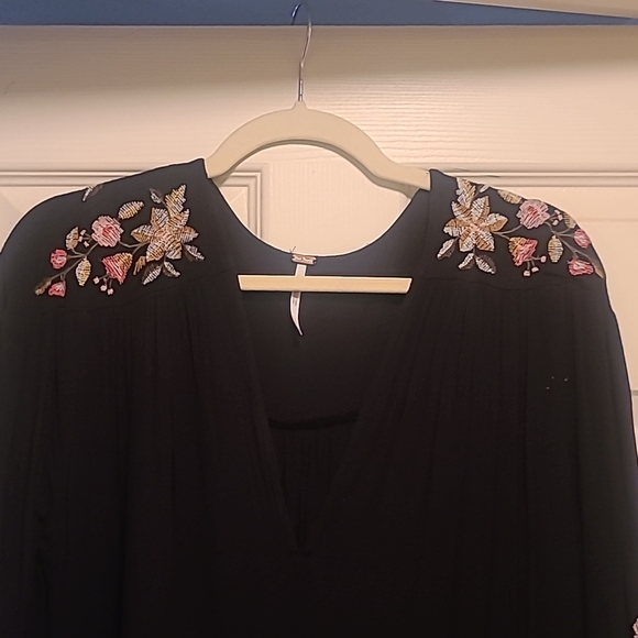 Free People Te Amo flowy boho babydoll dress - Picture 4 of 8